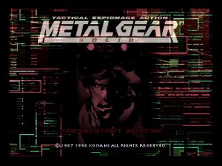 Metal Gear Solid online multiplayer - psx