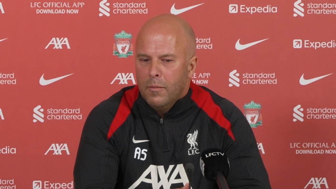 Arne Slot admits he has ‘big shoes to fill’ in first Liverpool press conference