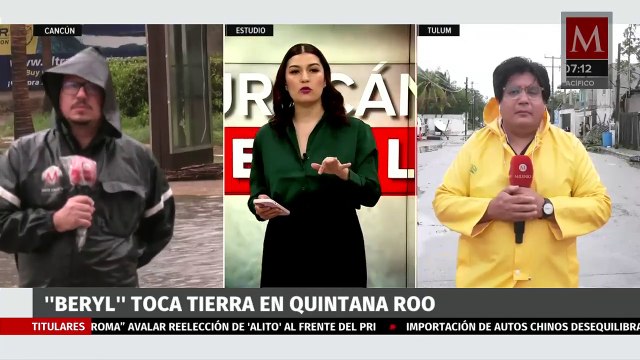 Huracán 'Beryl' no causó daños mayores en Quintana Roo