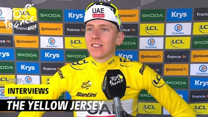 Pogacar Post-race interview - Stage 7 - Tour de France 2024