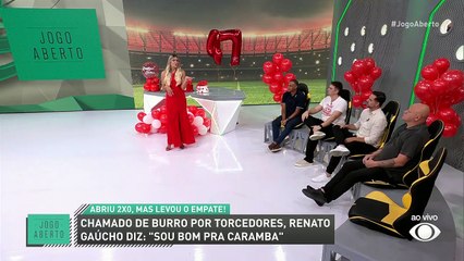 Video herunterladen: Renata Fan defende Renato Gaúcho após vaias de torcida: “Maior jogador e treinador do Grêmio”