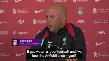 'I have so much to look forward to' - Slot arrives at Liverpool