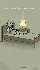 When you left your door open! (4k memes)  #shorts