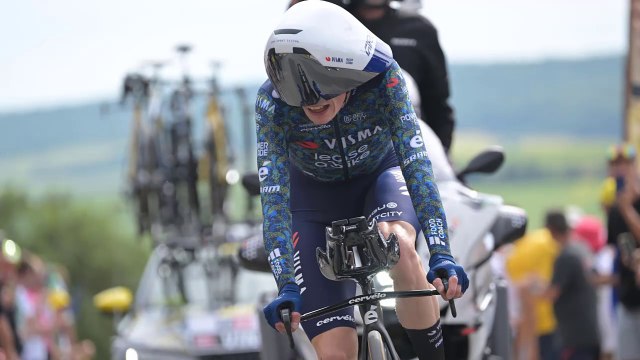 Cycling - Tour de France 2024 - Jonas Vingegaard : I think it was a good time trial, I am happy