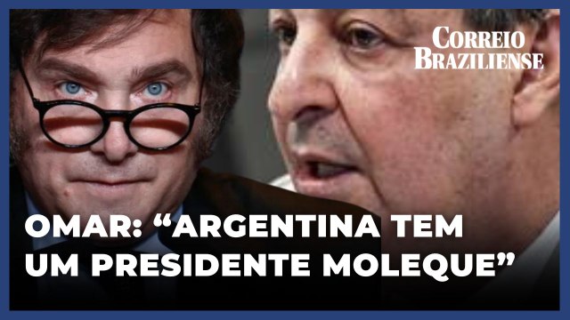 OMAR AZIZ CHAMA MILEI DE 'MOLEQUE' E 'BANDIDO' NO SENADO POR ATAQUES A LULA
