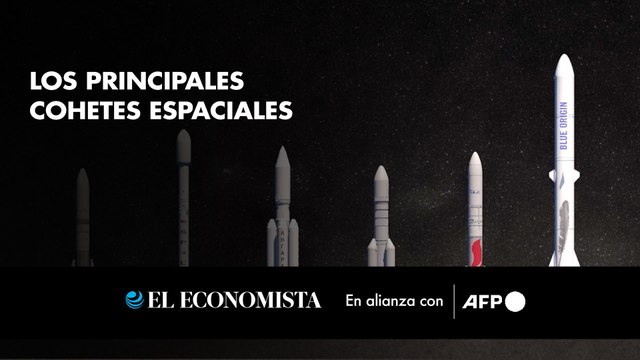 Los principales cohetes espaciales