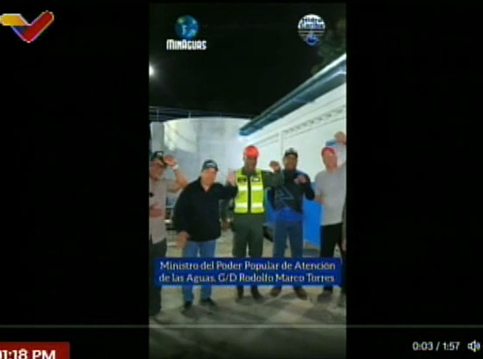 Sucre | MinAguas inspeccionó funcionamiento de la planta potabilizadora San Lorenzo en Cumanacoa