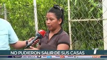 Varias familias quedan incomunicadas tras colapso de una carretera en Las Garzas