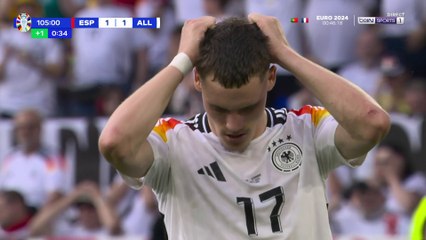 Euro 2024 : Wirtz manque le doublé et la possibilité de prendre les devants !