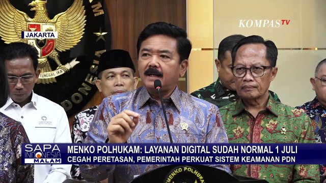 Cegah Terjadi Peretasan Lagi, Menko Polhukam Pastikan Perkuat Sistem Keamanan PDN