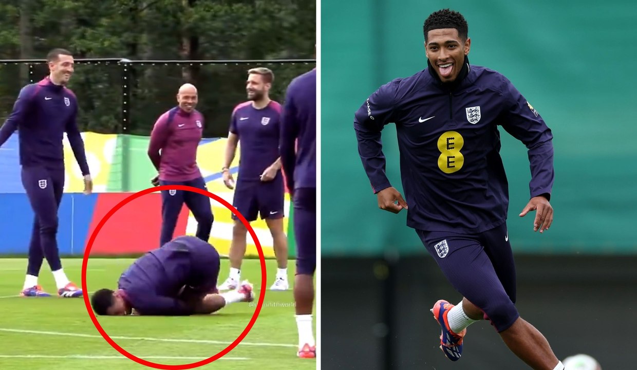 Eurocopa 2024: Inglaterra ya se prepara para enfrentar a Suiza y Jude Bellingham hasta las faltas ensaya