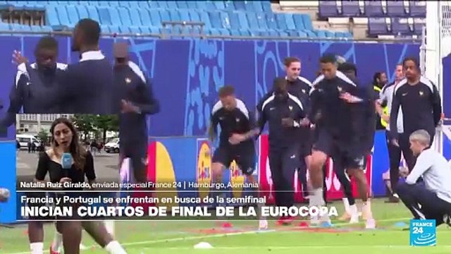 Informe desde Hamburgo: expectativa por duelo Francia - Portugal en cuartos de la Eurocopa