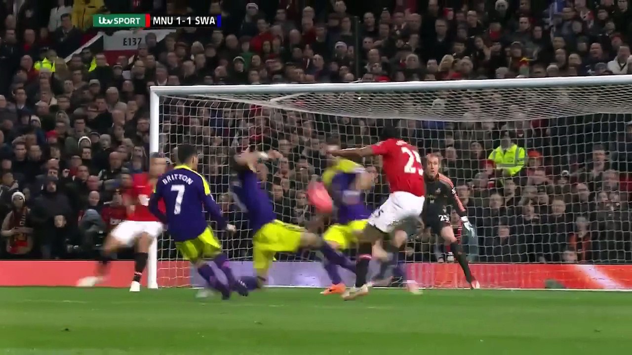 2013-14 FA Cup  (3 Round)  Manchester United v Swansea City  (5 January 2014)