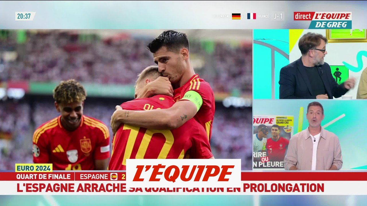 L'Espagne bat l'Allemagne et file en demies - Foot - Euro 2024