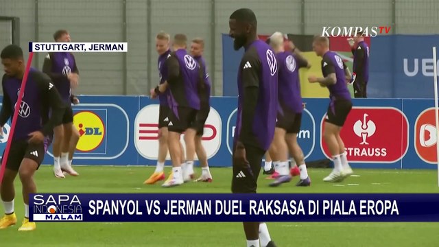 Spanyol vs Jerman Duel Raksasa di Perempat-Final Piala Eropa