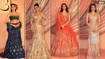 Anant-Radhika Sangeet: Sara, Janhvi, Ananya, Palak, Disha, Mouni में से किसका Look सबसे Hot?