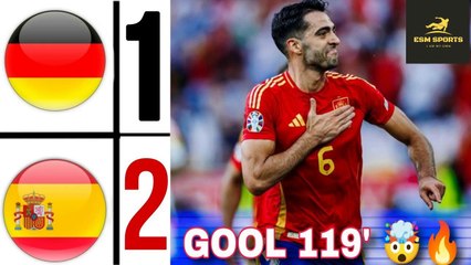 Germany vs Spain 1-2 Full Match Highlights Quarter Final UEFA EURO 2024