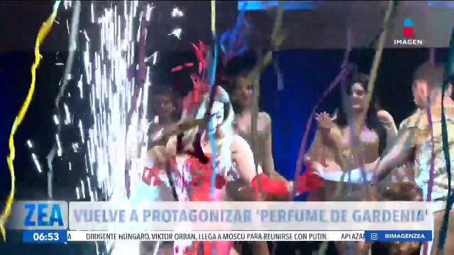 Aracely Arámbula vuelve al teatro con Perfume de Gardenia