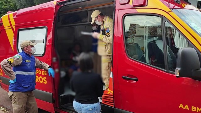 Criança quebra o punho em jogo de futebol na Escola Professora Ivone Varela dos Passos
