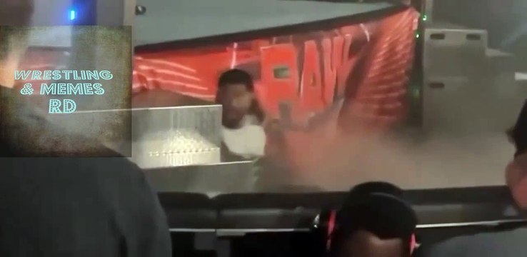 Jey Uso Hiding From The Wyatt Sick On WWE RAW Boston ! Jey Uso YEET