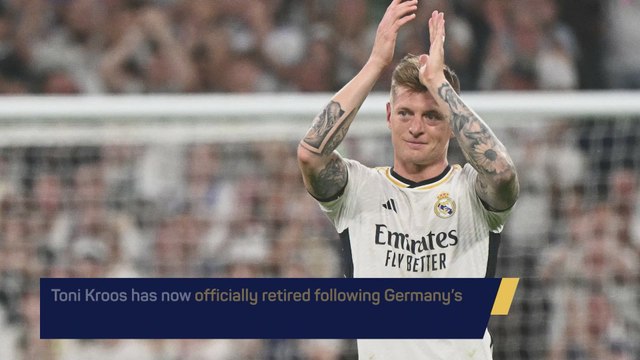 Kroos kisses football goodbye after Euros elimination