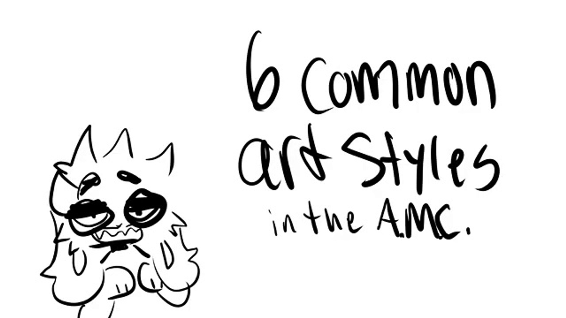⁣Common Artstyles in the Animation Meme Community