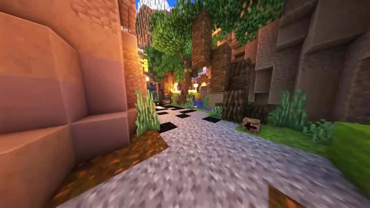 Minecraft Parkour Gameplay