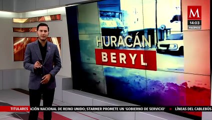 El gobierno de Quintana Roo declara saldo blanco tras el paso del huracán 'Beryl'