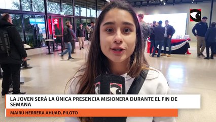 La joven será la única presencia misionera durante el fin de semana