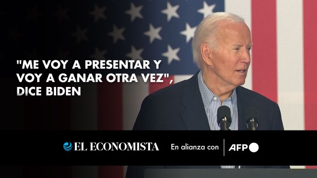 Me voy a presentar y voy a ganar otra vez , dice Biden