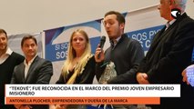 “Tekové”, fue reconocida en el marco del Premio Joven Empresario Misionero