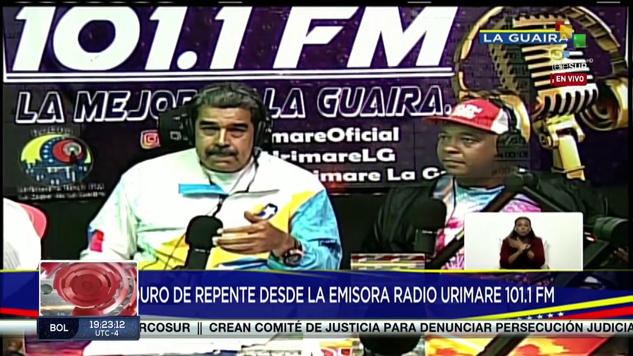 Presidente Nicolás Maduro denunció planes de violencia de grupos paramilitares colombianos y la extrema derecha