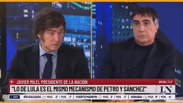 Javier Milei no sólo no le pidió disculpas a Lula, sino que además redobló la apuesta