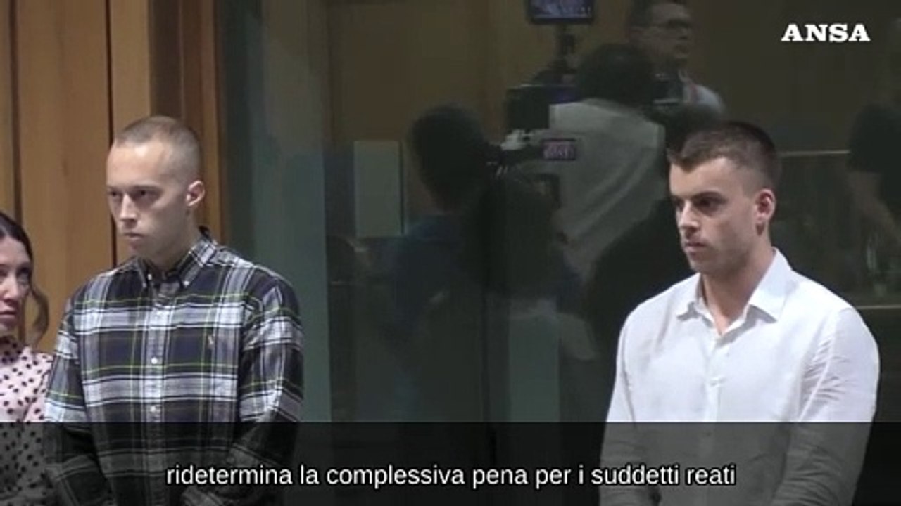 Cerciello, appello bis: Elder condannato a 15 anni, Hjorth a 11 anni