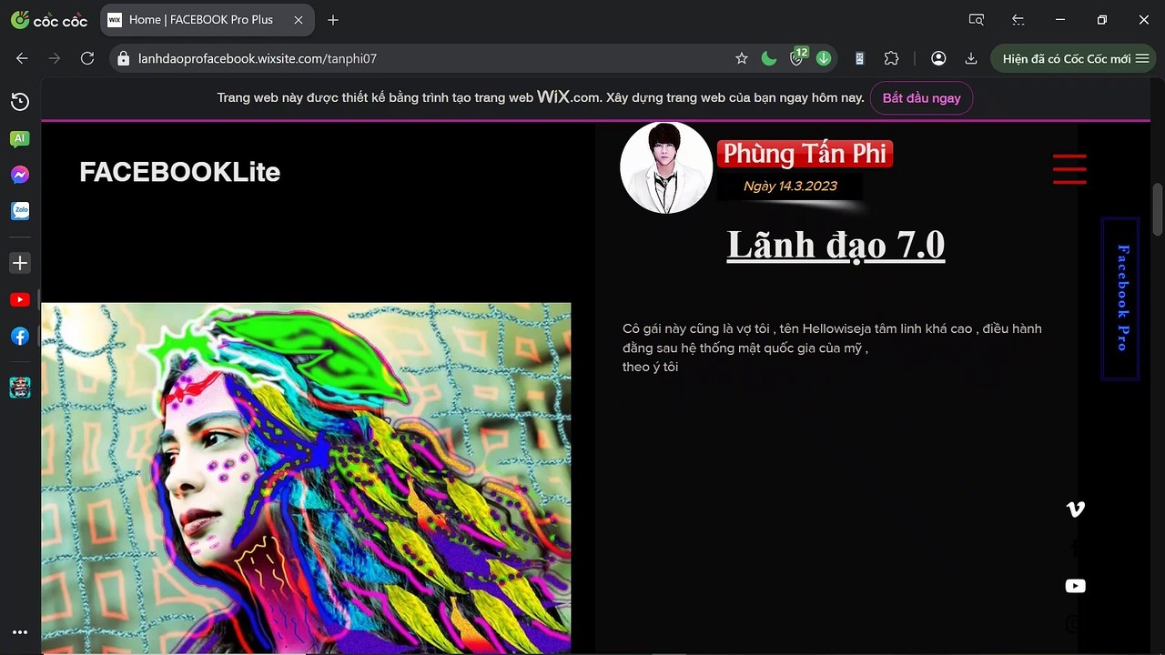 Phung Tan Phi Facebook Tap C