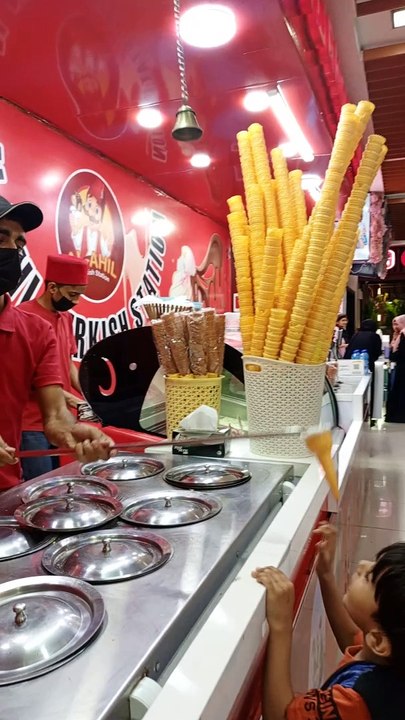 Turkish icecream twist