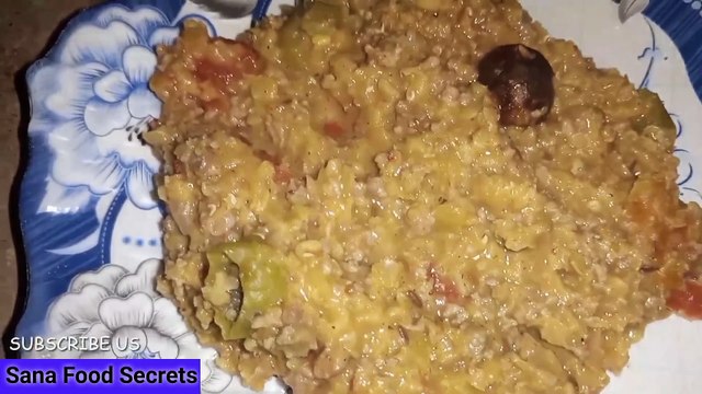 Moong Daal Queema Recipe Daal Keema Recipe مونگ دال کیما بنانے کی ترکیب Sana Food Secrets