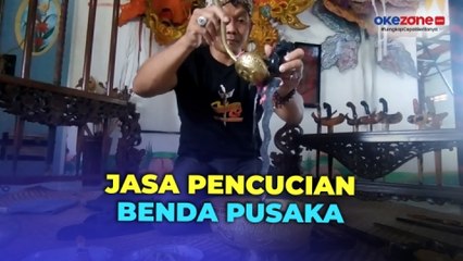 Jelang Bulan Suro, Jasa Pencucian Benda Pusaka Laris