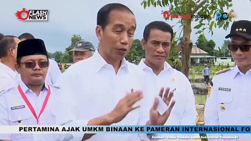 TINJAU POMPANISASI DI BANTAENG JOKOWI: TINGKATKAN PRODUKTIVITAS PERTANIAN DAN ANTISIPASI KEKERINGAN