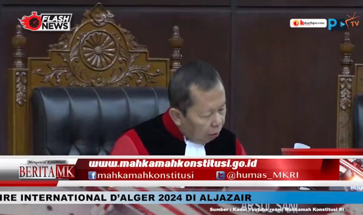 Mahkamah Konstitusi Sidang Pengujian Materiil UU KPK, KUHAP dan UU Peradilan Militer