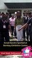 Sonali Bendre Spotted at Bombay Exhibition Centre