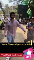 Varun Dhawan Spotted in Juhu