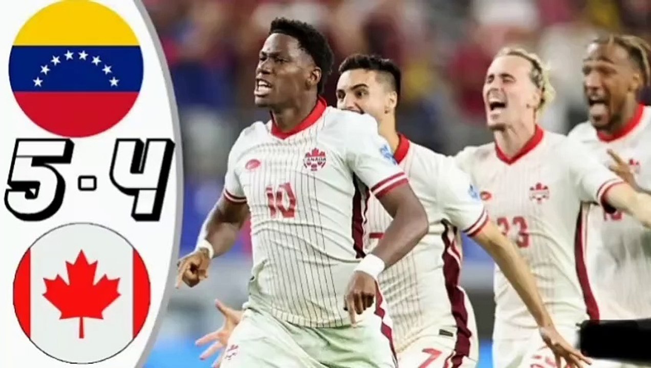 Venezuela vs Canada 1-1 pen 3 - 4 | All Goals & Highlights - Copa America 2024