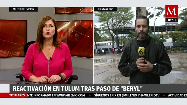 Así avanza la reactivación de Quintana Roo tras el paso del huracán 'Beryl'