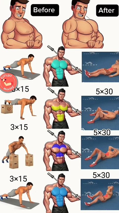 Get a Perfect Body with Full Body Exercises You Can Do at Home #workout #Muscles #pushups #Abs #shoulder #Sixpack #exercise #Chest #Back #fullbody #homeworkout
