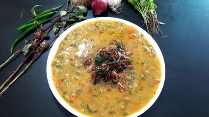 How to Make HYDERABADI AMBADEKI Bhaji Dal | AMBADEKI Bhaji Recipe |MUSLIM HOUSE WIFE COOKING CHANNEL