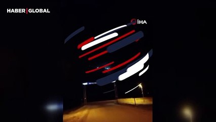 Vatandaşlar şaştı kaldı: Çankırı ve Kastamonu'da parlak cisimler böyle görüntülendi