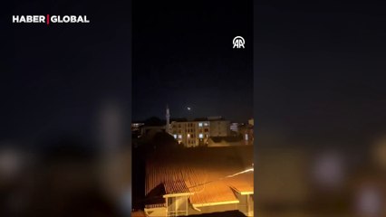 İstanbul'un farklı noktalarından çekilen göktaşı görüntülerine beğeni yağdı