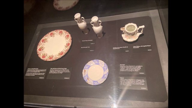 Exposition du Titanic porte de Versailles à Paris ( juillet à octobre 2023).