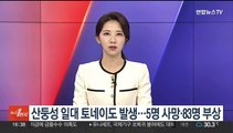 산둥성 일대 토네이도 발생…5명 사망·83명 부상